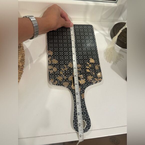 Anthropologie Eliza Tile Monogram Cheese Board Letter N - Picture 12 of 13